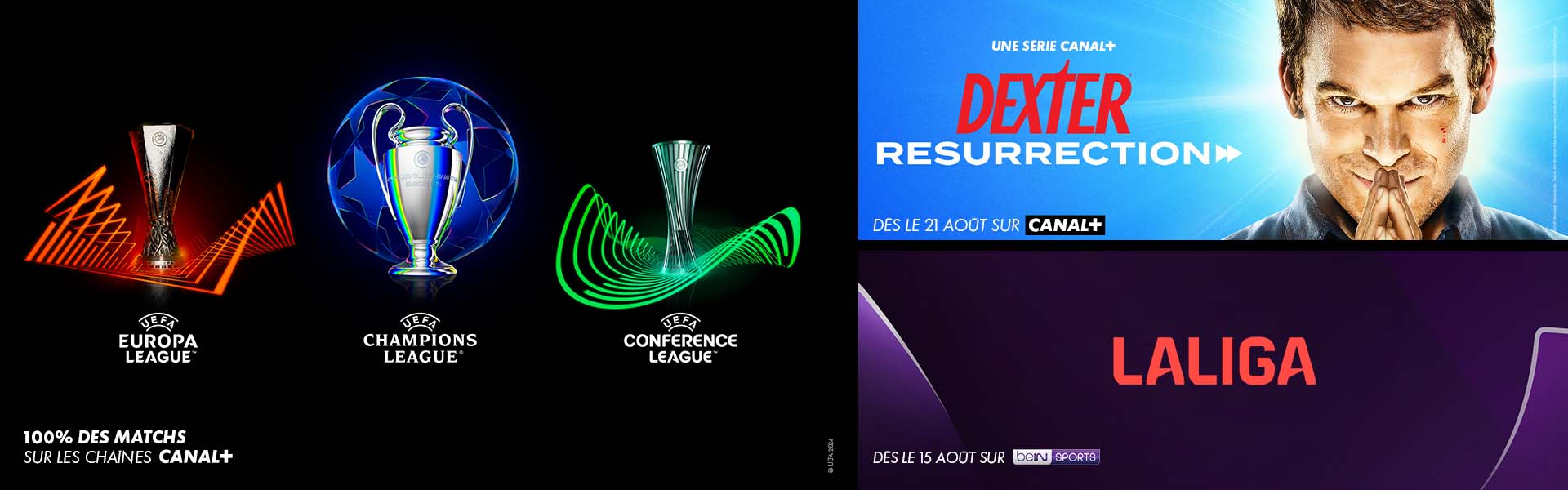 Bannière Canal+