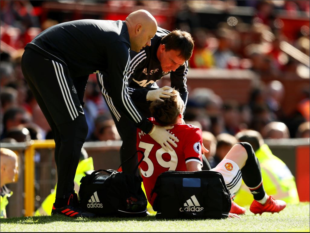 Juan Mata examiné par le staff médical de Manchester United