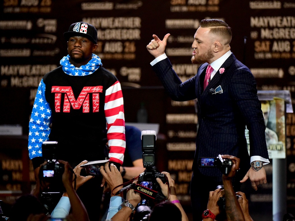 C'était chaud entre Floyd Mayweather et Conor McGregor