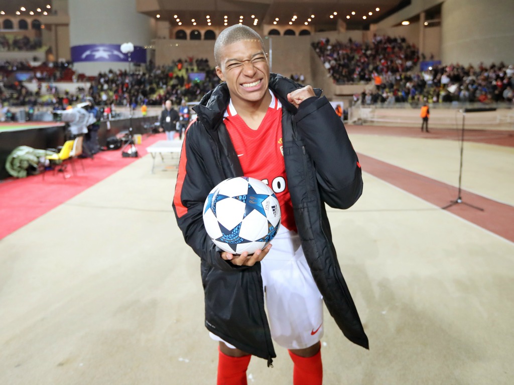 La joie de Kylian Mbappé après la qualification contre le Borussia Dortmund