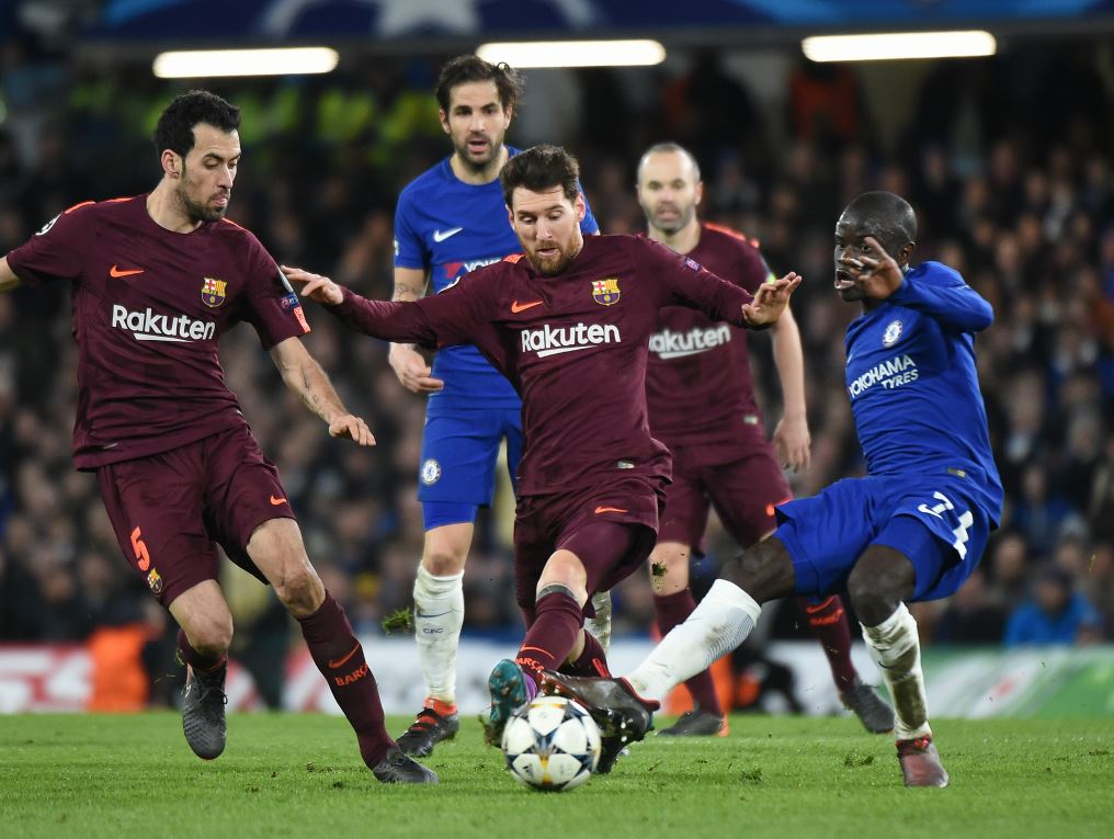 Lionel Messi face à Chelsea
