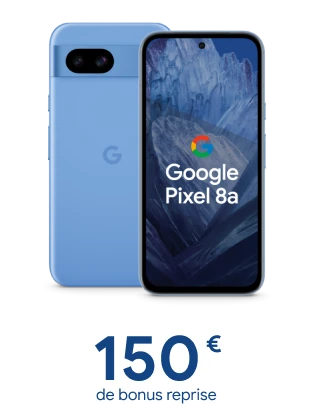 Google Pixel 8a, 150€ de bpnus reprise