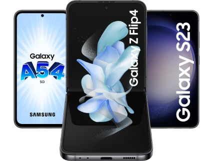 Samsung Galaxy Z Flip4, Galaxy S23, Galaxy A54 5G