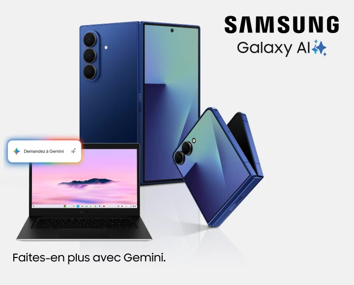 SAMSUNG - Galaxy IA : Faites-en plus avec Gemini