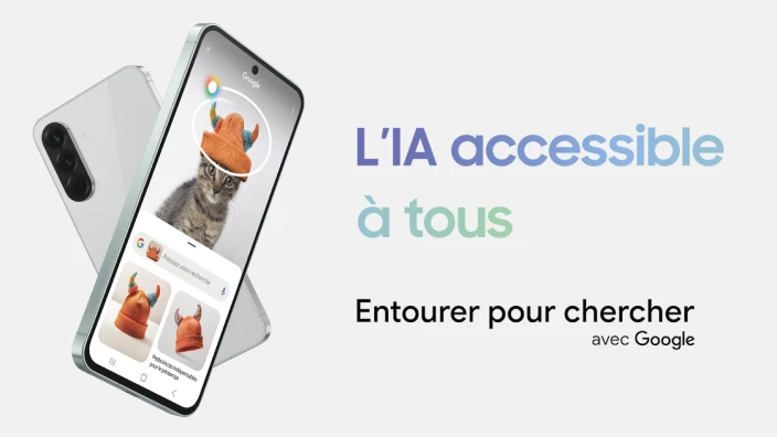 L'IA accessible à tous - Entourer pour chercher avec Google