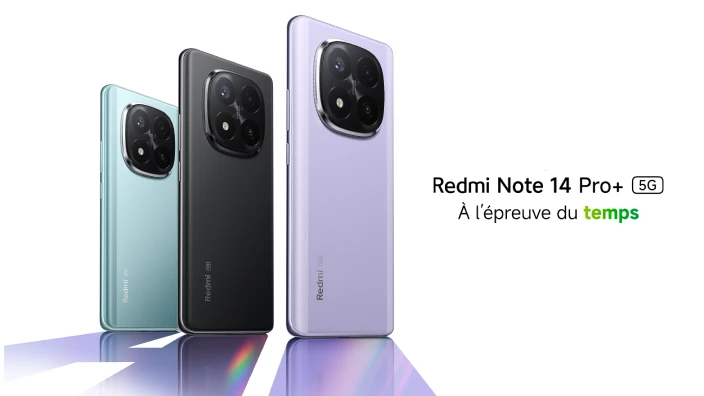 Redmi Note 14 Pro+ 5G, à l'épreuve du temps