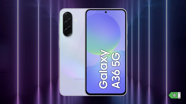 Samsung Galaxy A36 5G - Classe énergétique B sur une échelle de A à G