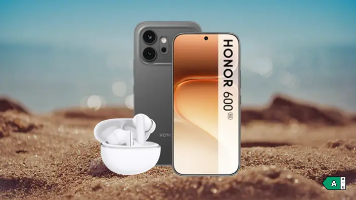 HONOR 600 5G  + Earbuds X8i - Classe énergétique A sur une échelle de A à G