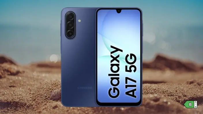 Samsung Galaxy A17 5G - Classe énergétique B sur une échelle de A à G