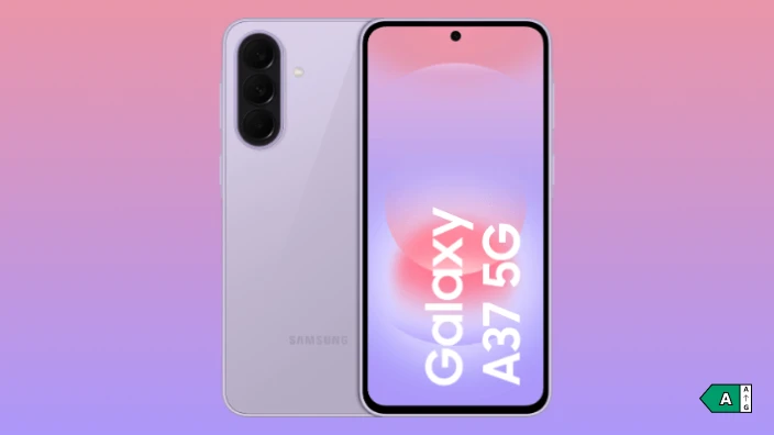 Samsung Galaxy A37 - classe énergétique A sur une échelle de A à G