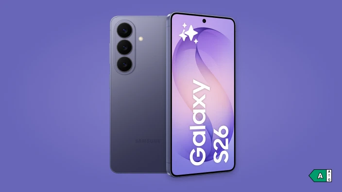 Samsung Galaxy S26 - classe énergétique A sur une échelle de A à G