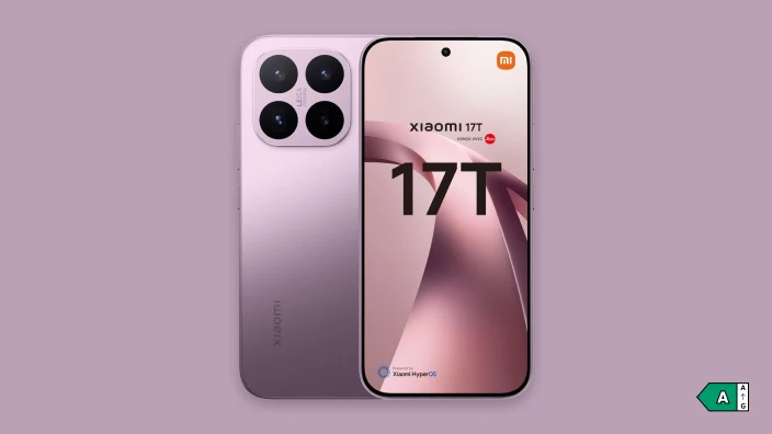 Xiaomi 17T - Classe énergétique A sur une échelle de A à G
