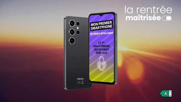 Neow Safe Plus - La rentrée maitrisée - Classe énergétique A sur une échelle de A à G