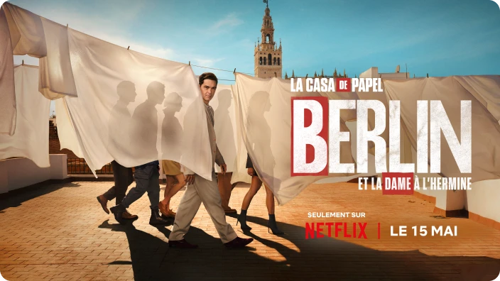La casa de papel, Berlin et la dame à l'hermine. Seulement sur Netflix - Le 15 mai