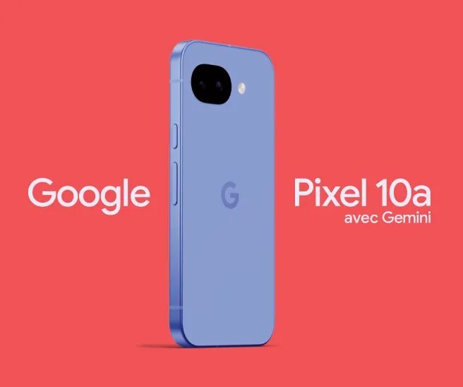 Google Pixel 10a avec Gemini.
