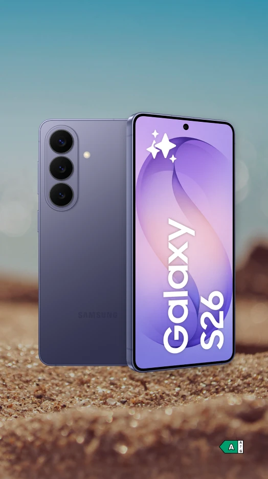 Samsung Galaxy S26 - Classe énergétique A sur une échelle de A à G