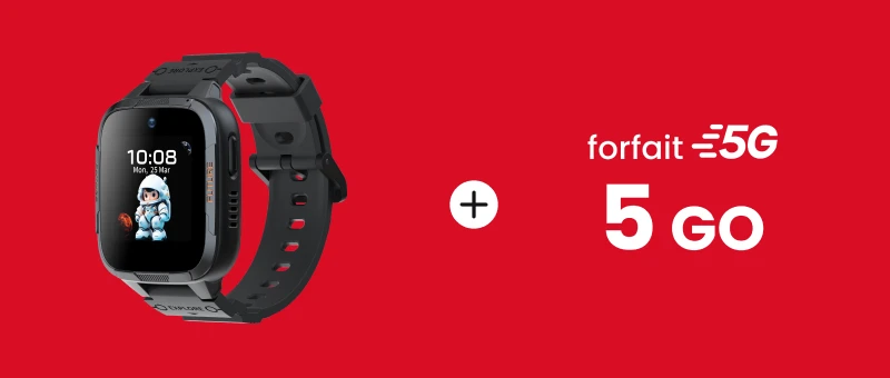 Montre Kids Watch Plus + Forfait 5 Go 5G