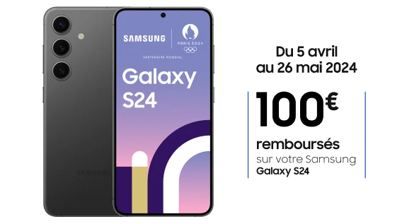 Samsung Galaxy S23 FE, offre de 70€ remboursés du 5 avril au 26 mai 2024