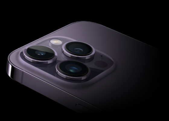 Sensores de fotos de iPhone 14 Pro