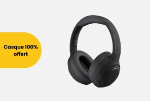 Casque 100% offert