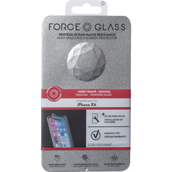 Protège écran en verre trempé Force Glass pour iPhone 11 / XR - SFR  Accessoires