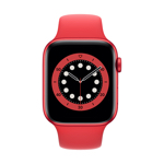 SFR-Apple Watch Series 6 4G 44 mm Aluminium rouge avec Bracelet Sport Rouge