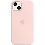 SFR-Coque silicone iPhone 13 Rose Craie