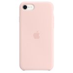 SFR-Coque Apple silicone Rose Craie pour iPhone SE
