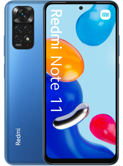Xiaomi Redmi Note 11 bleu