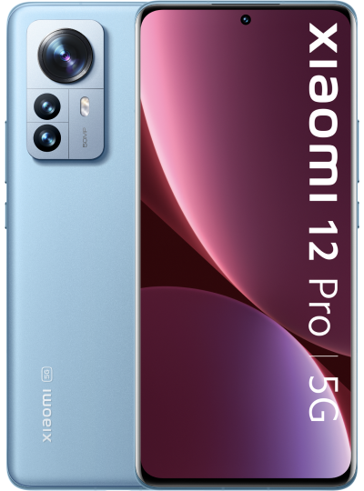 Xiaomi 12 Pro 5G Parfait Etat bleu
