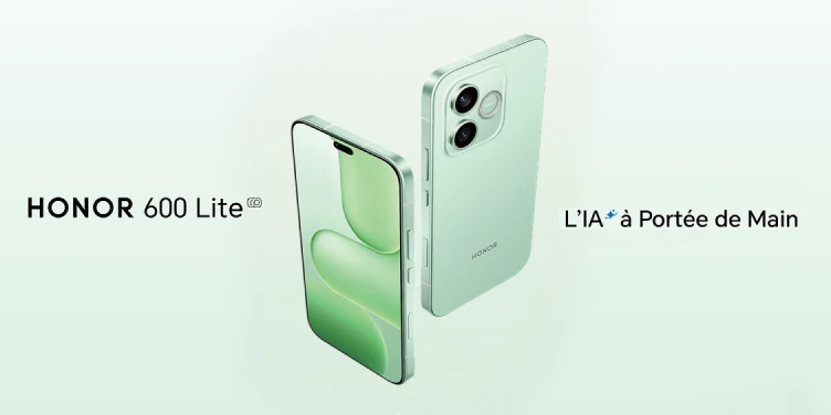 HONOR 600 Lite 5G. L'IA à Portée de Main