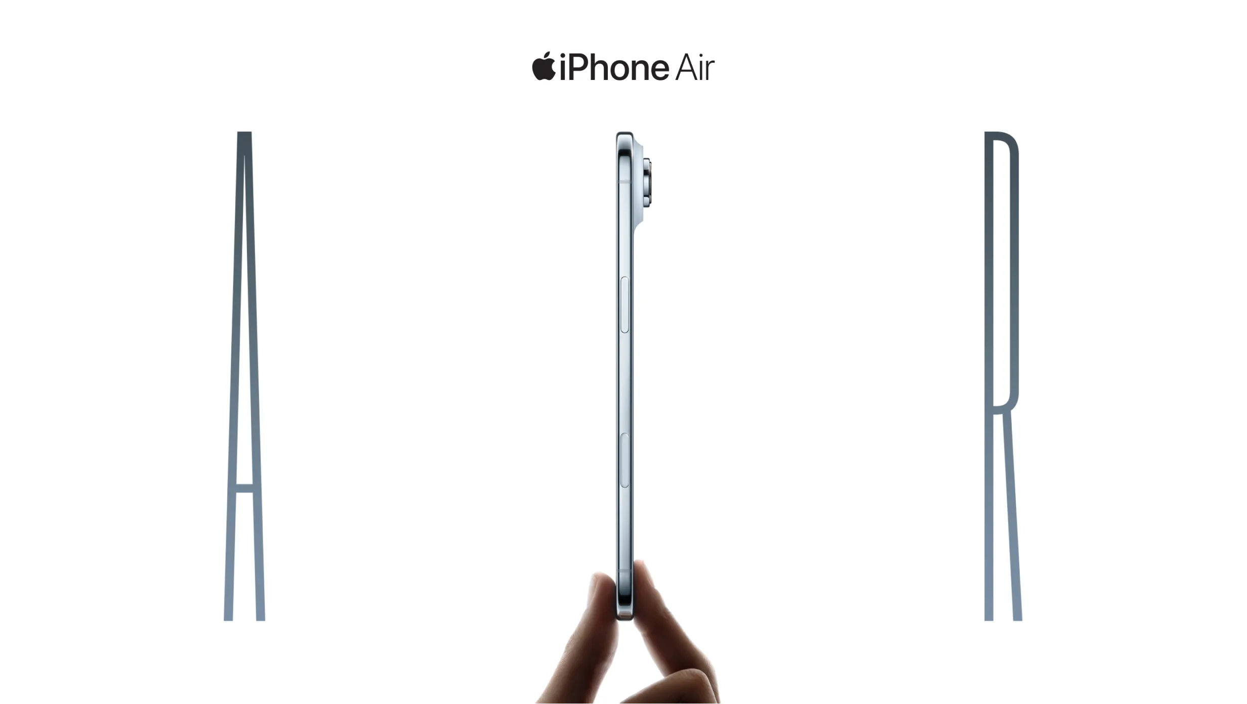 iPhone Air. Infiniment fin. Incroyablement léger. Irrésistiblement résistant.
