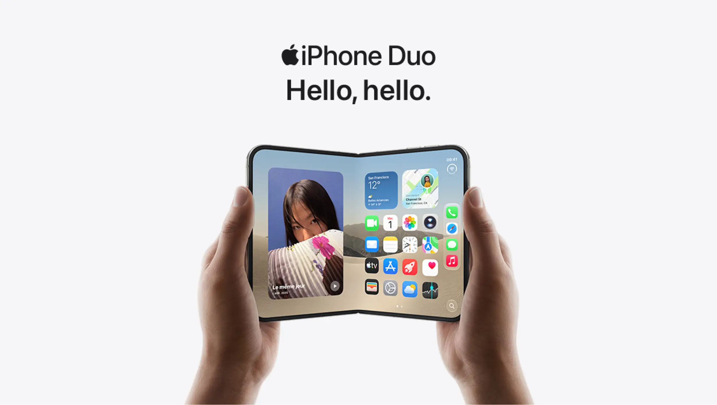 iPhone Duo - Hello, hello.