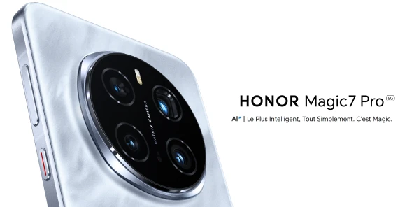 HONOR Magic7 Pro, AI Le Plus Intelligent, Tout Simplement. C'est Magic.