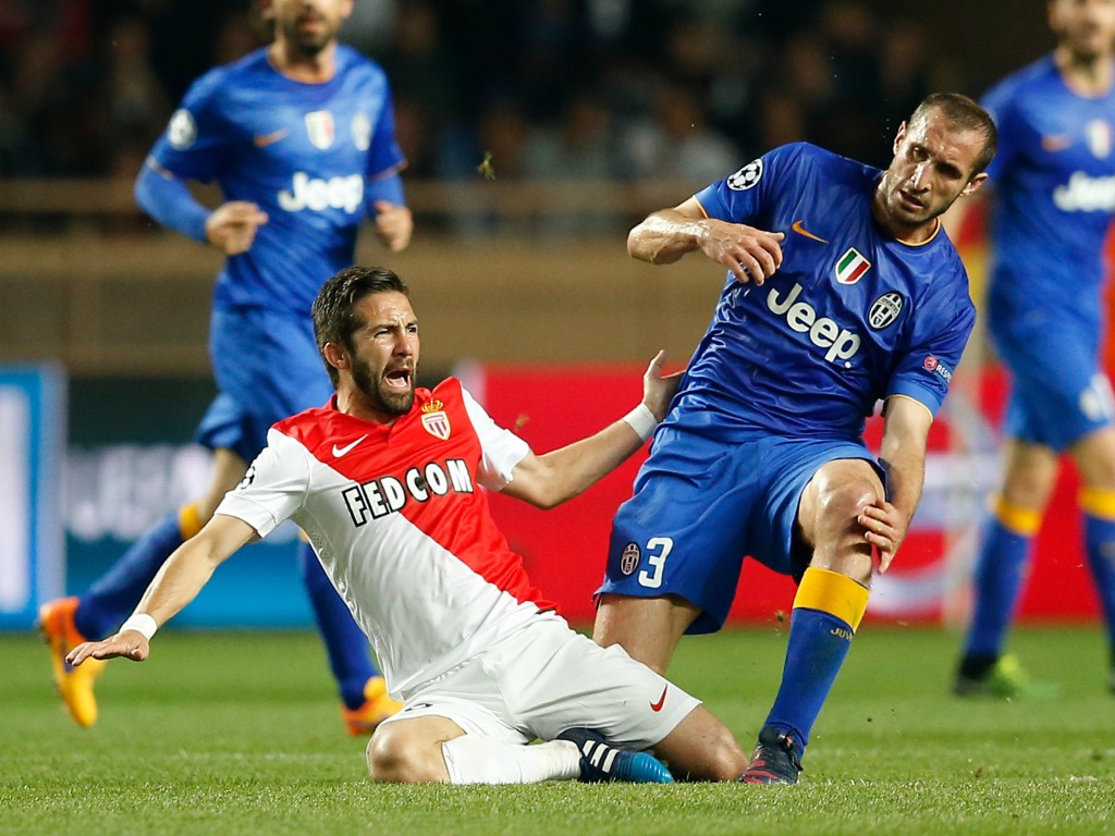 Joao Moutinho et Giorgio Chiellini