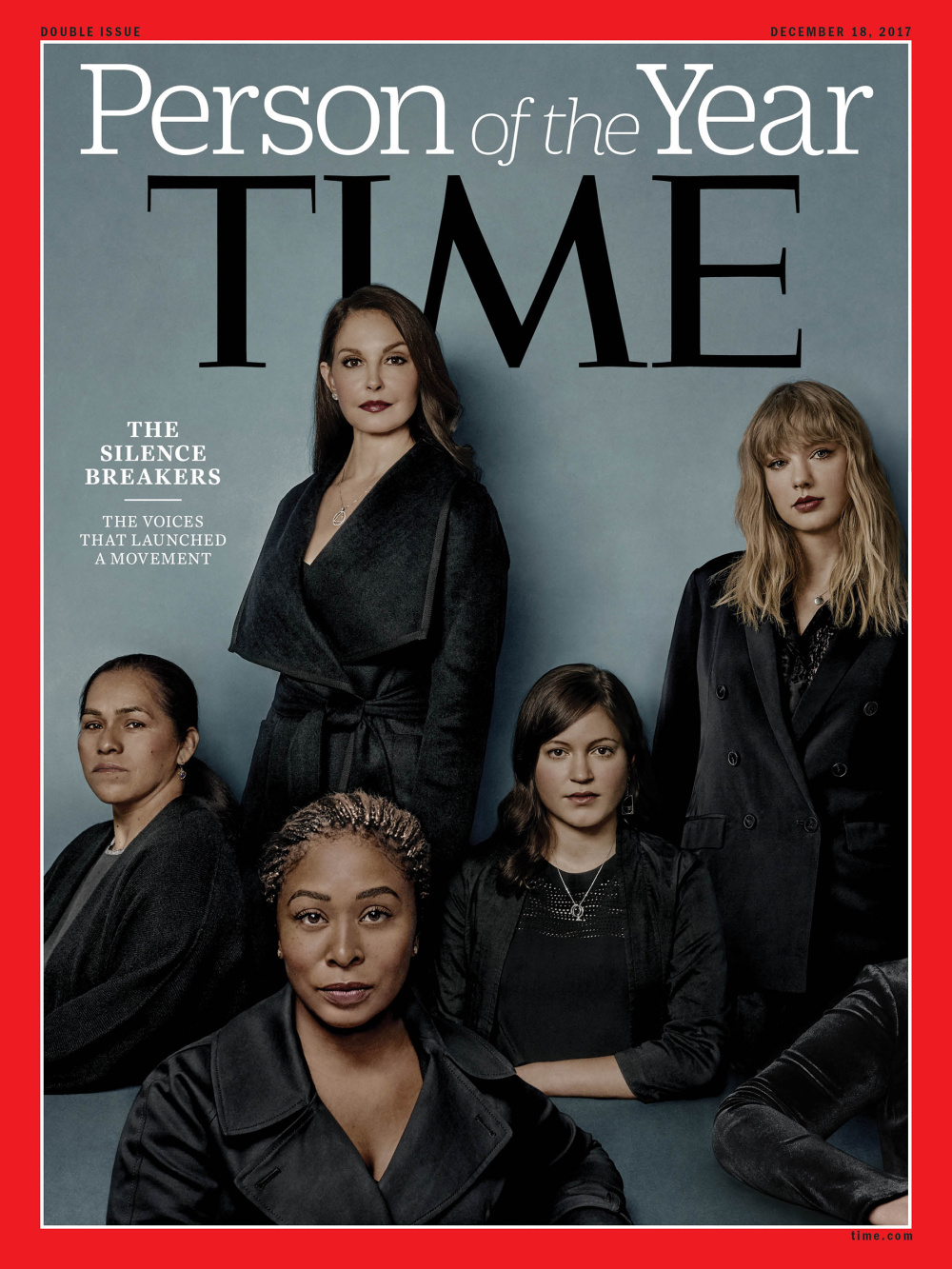 EN IMAGES - Affaire Weinstein: le magazine Time désigne les "briseurs de silence" personnalités de l'année