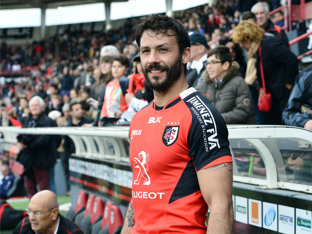 Clément Poitrenaud sous le maillot du Stade Toulousain