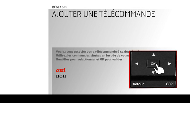 visuel comment associer une télécommande