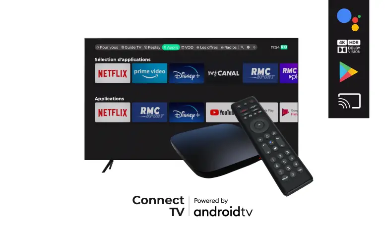 Décodeur Android TV