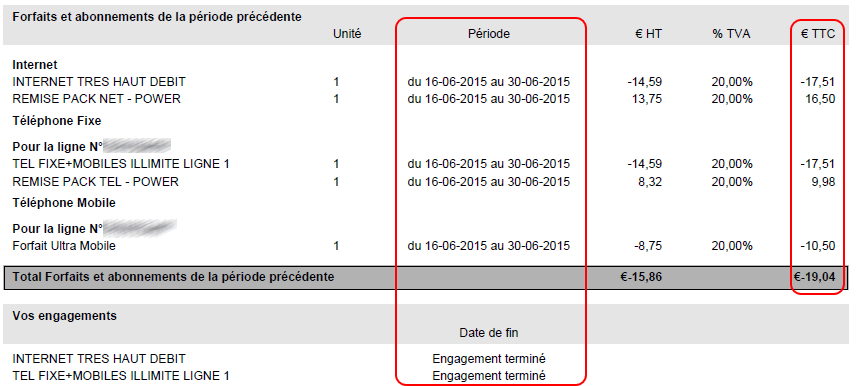 Dernieres Factures Suite A Une Resiliation