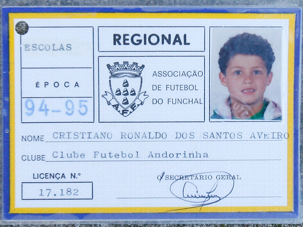 La licence de Cristiano Ronaldo à Andorinha