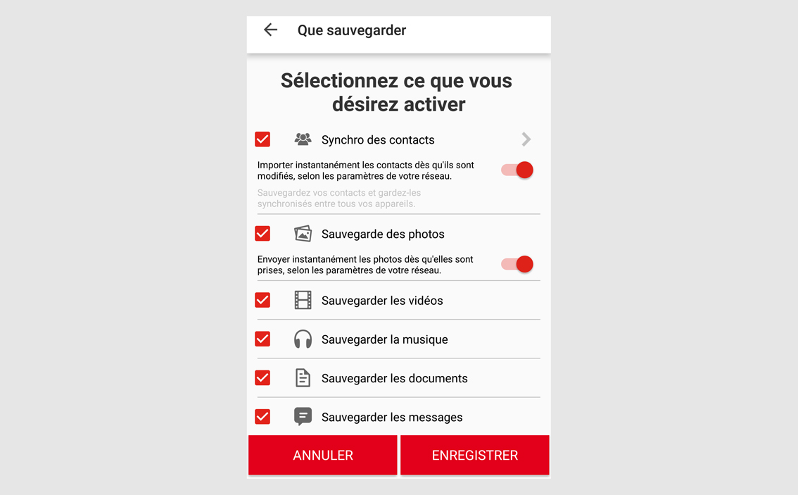 Mettez Les Fichiers Et Les Donn Es De Votre Smartphone Labri Avec