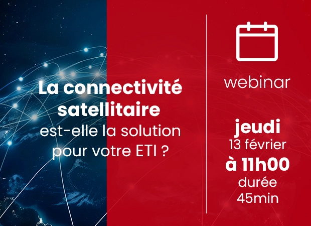 webinar connectivité satellitaire