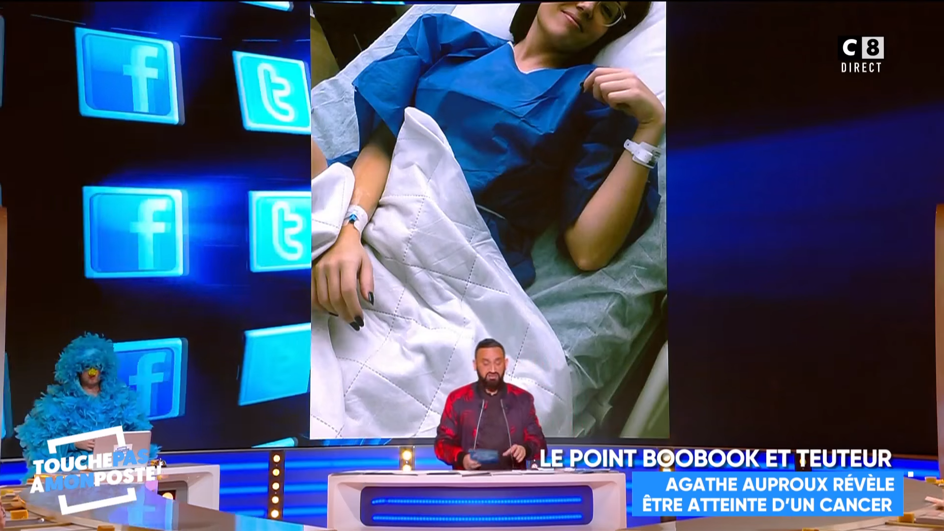 TPMP : la chroniqueuse Agathe Auproux atteinte d'un cancer - SFR News