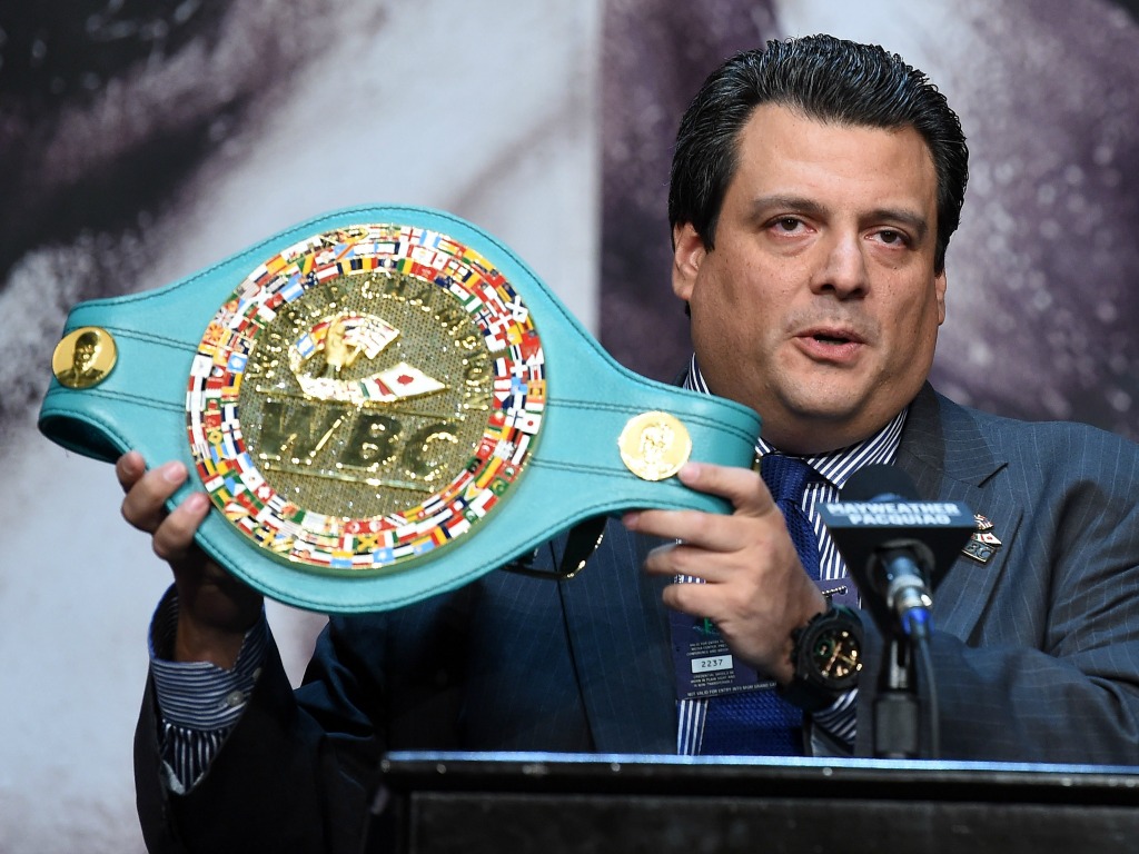 Le président de la WBC, Mauricio Sulaiman