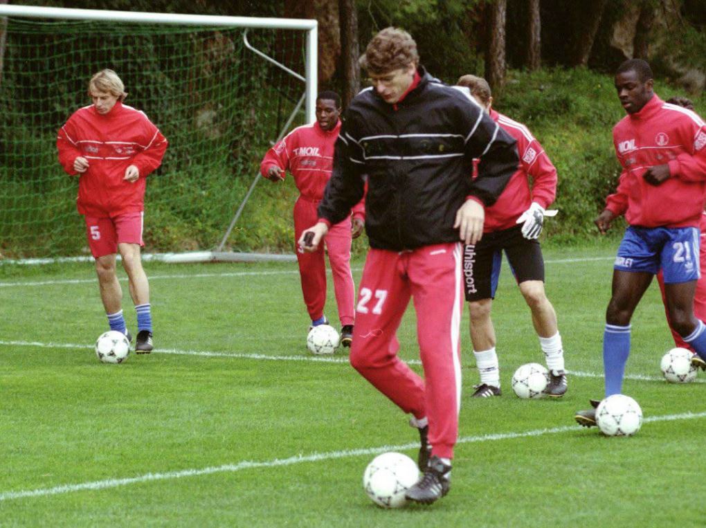 Arsène Wenger avec Monaco