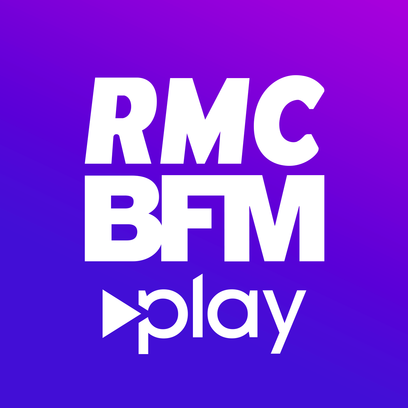 Logotype de la marque RMC BFM Play